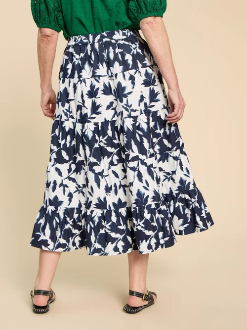 Mayra Midirock mit Printmix - Navy Pr - 42/R Bild 4