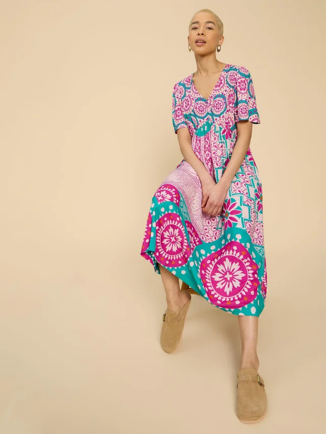 Lucy EcoVero Midikleid