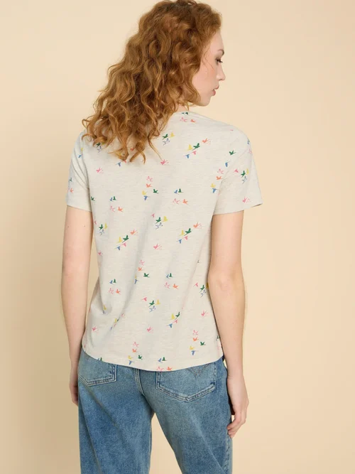 Abbie T-Shirt mit Print - Nat Pr - 52 Bild 4