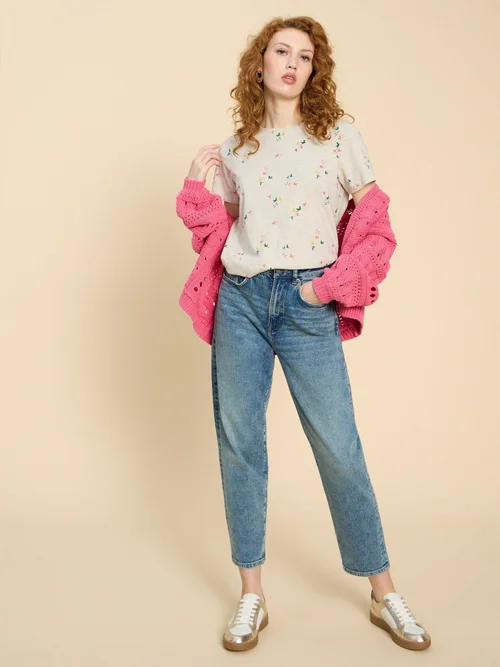 Abbie T-Shirt mit Print - Nat Pr - 52 Bild 1