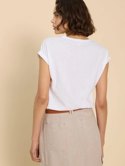 Beth Bluse aus Jersey-Mix - Bril White - 52 Bild 4