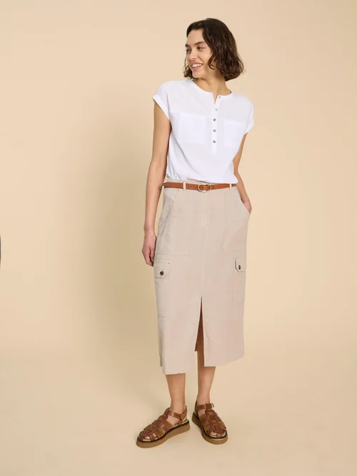 Beth Bluse aus Jersey-Mix - Bril White - 52 Bild 2