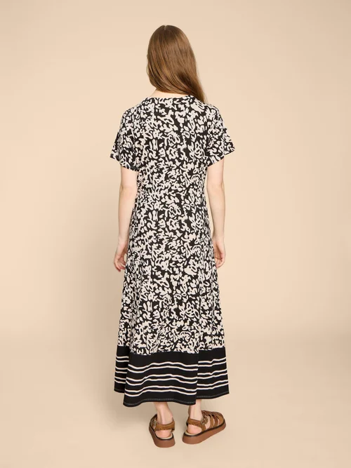 Amelia Jerseykleid - Blk Pr - 52/R Bild 4