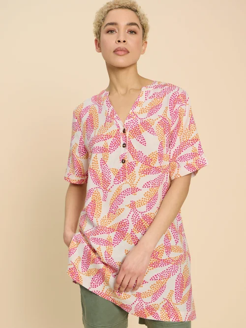 Lina Leinentunika - Ivory Pr - 40/R Bild 3