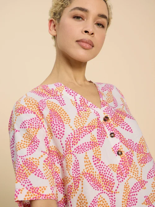 Lina Leinentunika - Ivory Pr - 52/R Bild 2