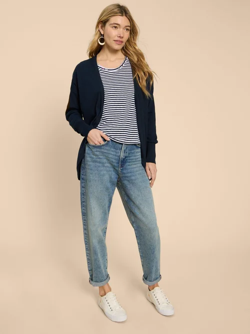 Leah Lange Strickjacke - Dark Navy - XL Bild 3