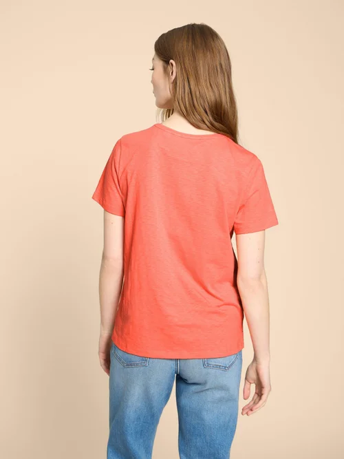 Abbie T-Shirt - Brt Orange - 52 Bild 4