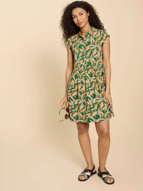 Everly Blusenkleid aus Jersey - Green Pr - 52/R Bild 3