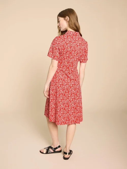 Ria Blusenkleid aus Jersey - Red Pr - 52 Bild 4