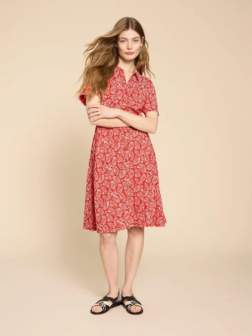 Ria Blusenkleid aus Jersey - Red Pr - 52 Bild 2