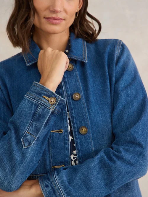 Carrie Jeansjacke - Mid Denim - 46/R Bild 3