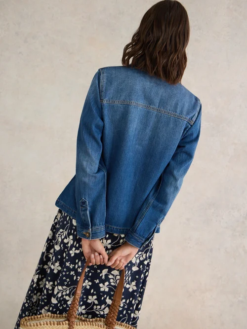 Carrie Jeansjacke - Mid Denim - 46/R Bild 4