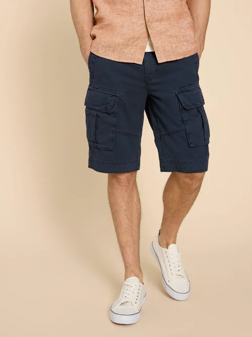 Halsall Cargoshorts aus Bio-Baumwolle - Dark Navy - 38/R Bild 3