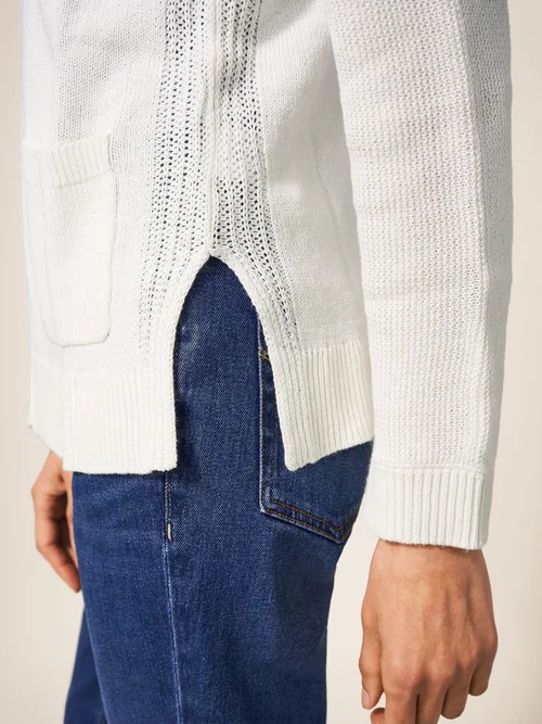 Tiana Strickjacke - Nat White - 52 Bild 3