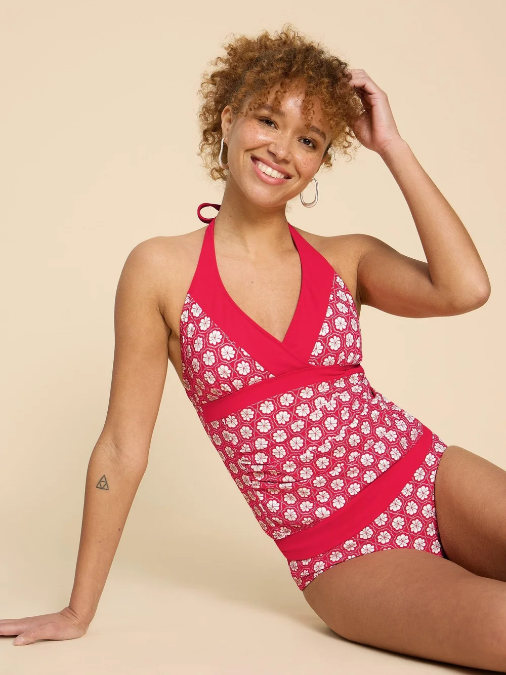 Sunshine Tankinitop zum Wenden - Red Mlt - 50 Bild 1