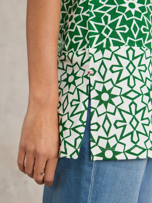 Carrie Tunika - Green Pr - 52/R Bild 3