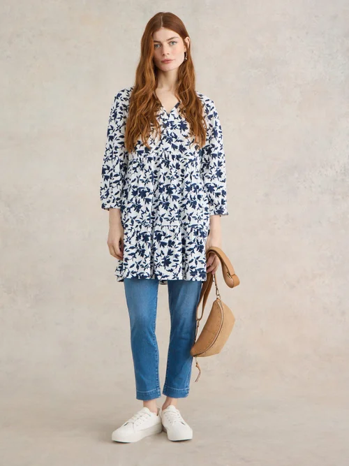 Janey Gekürzte Jegging - Mid Denim - 44/R Bild 2