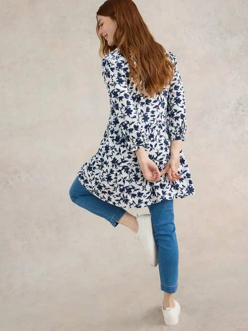 Janey Gekürzte Jegging - Mid Denim - 44/R Bild 4