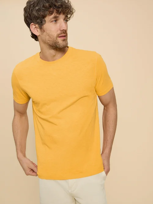 Abersoch T-Shirt - Dk Yellow - XXXL Bild 1