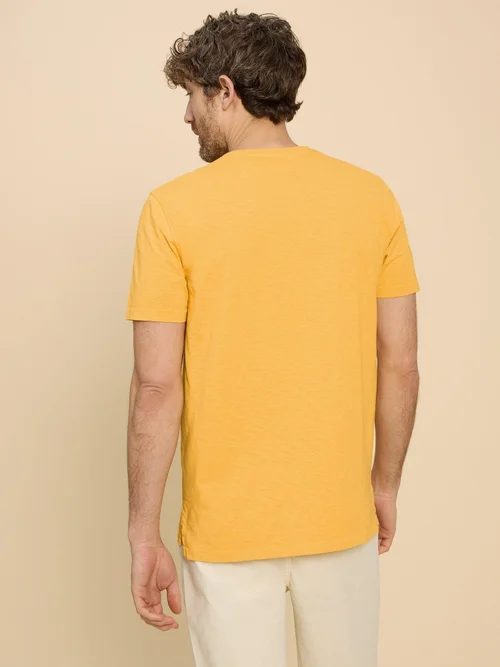 Abersoch T-Shirt - Dk Yellow - S Bild 4