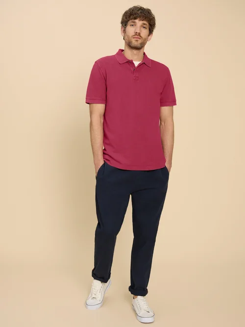 Utility Polohemd - Deep Pink - XXXL Bild 2