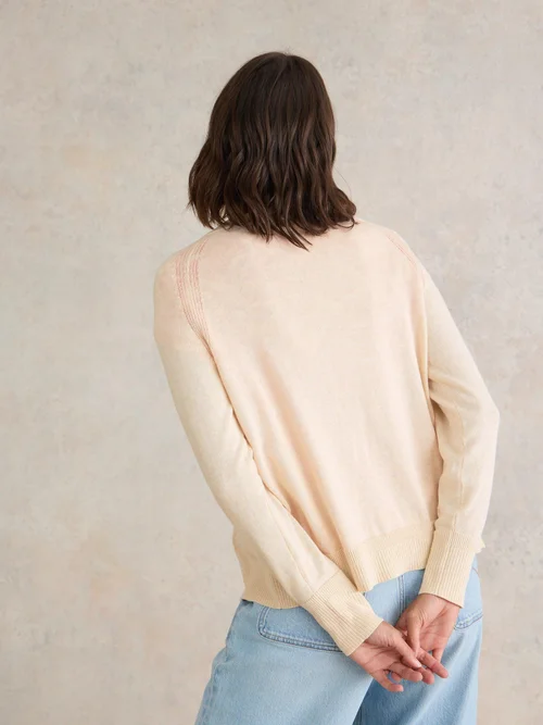 Lulu Strickjacke - Nat White - 50 Bild 4