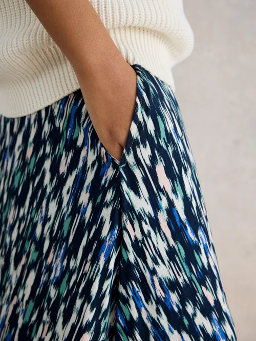 Jada EcoVero Maxirock - Navy Pr - 52/R Bild 2