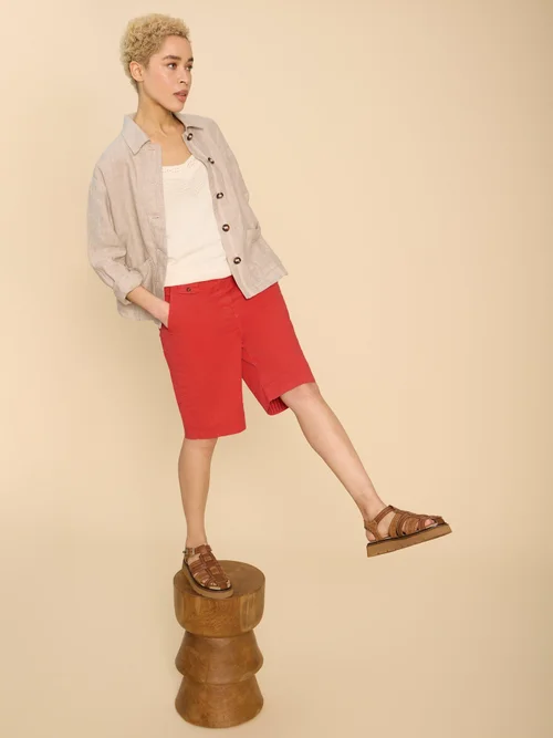 Shorts Hayley aus Bio-Baumwolle - Brt Red - 52/S Bild 1