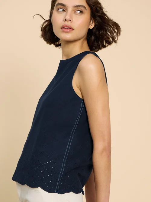 Trägertop Silvia - Fr Navy - 52 Bild 1