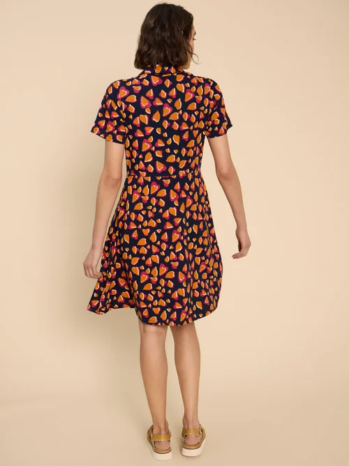 Ria Blusenkleid aus Jersey - Navy Pr - 52 Bild 4