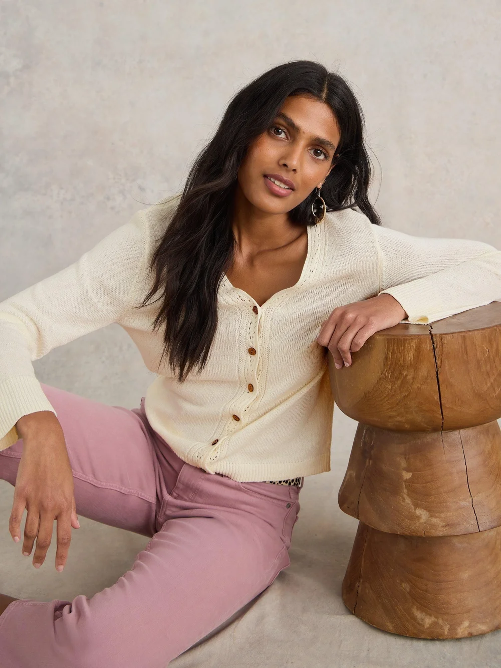 Heather Pullover - Nat White - 52 Bild 1