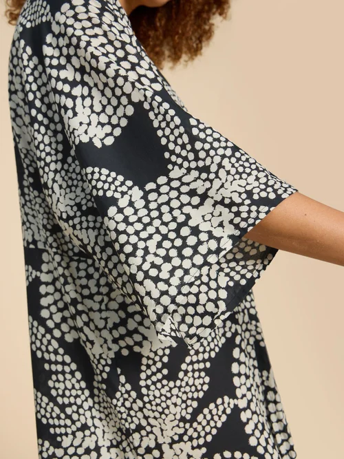Cleo Kimono - Blk Mlt - XXXL Bild 3