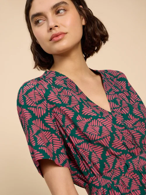 Wickelkleid Gina - Pink Pr - 52 Bild 3