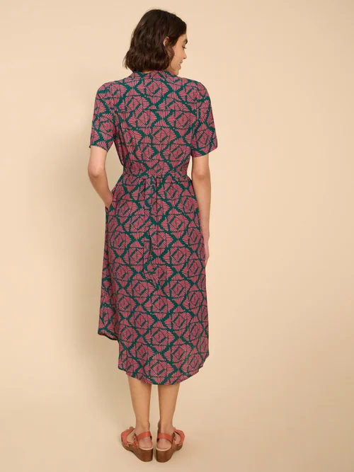 Wickelkleid Gina - Pink Pr - 52 Bild 4
