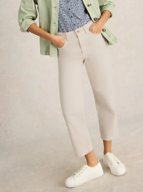 Charlie 7/8-Jeans mit geradem Bein - Lgt Nat - 52 Bild 3
