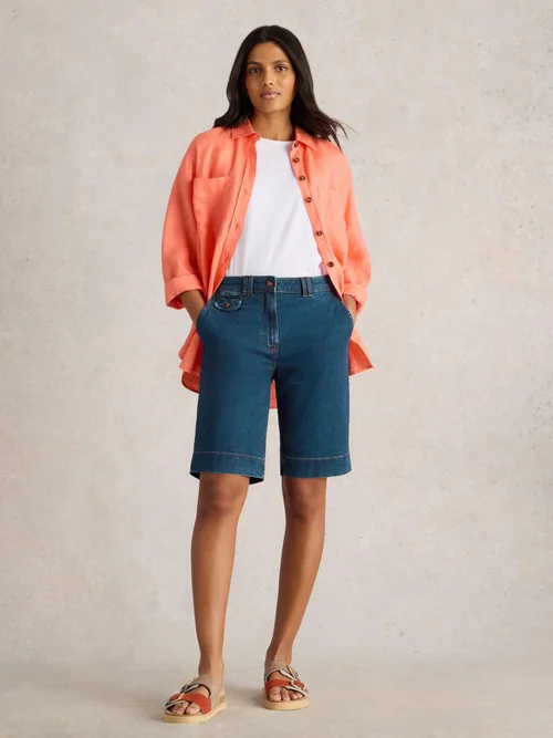Hayley Jeansshorts - Mid Denim - 52 Bild 2