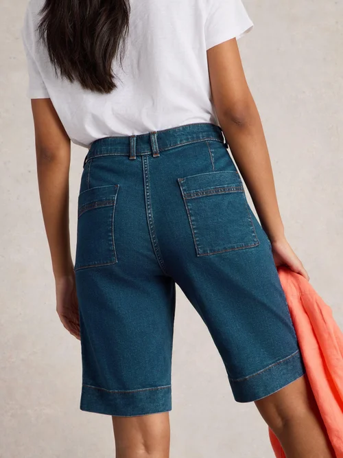 Hayley Jeansshorts - Mid Denim - 52 Bild 4