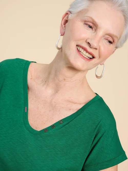 Nikki T-Shirt - Mid Green - 52 Bild 3