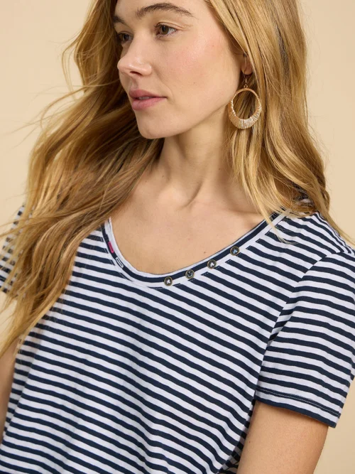 Nadia T-Shirt - White Mlt - 52 Bild 3