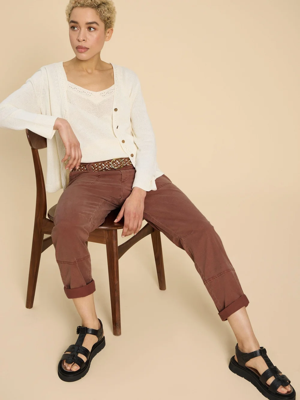 Hose Blaire - Dark Tan - 52/R Bild 1