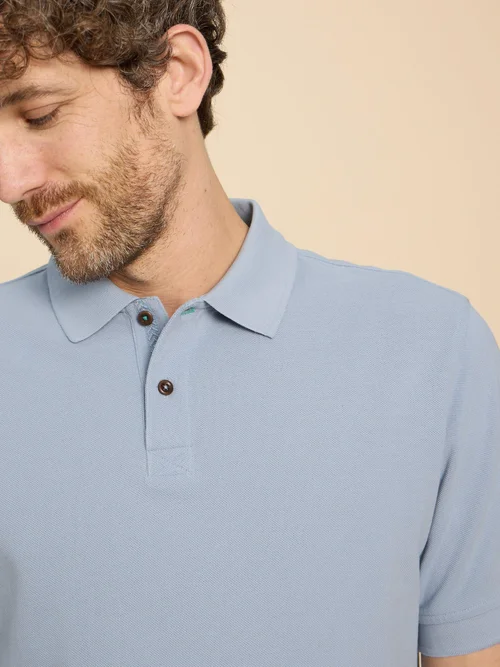 Utility Polohemd - Lgt Blue - XXXL Bild 3