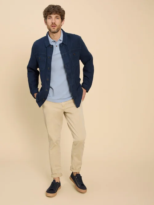 Utility Polohemd - Lgt Blue - XXXL Bild 2