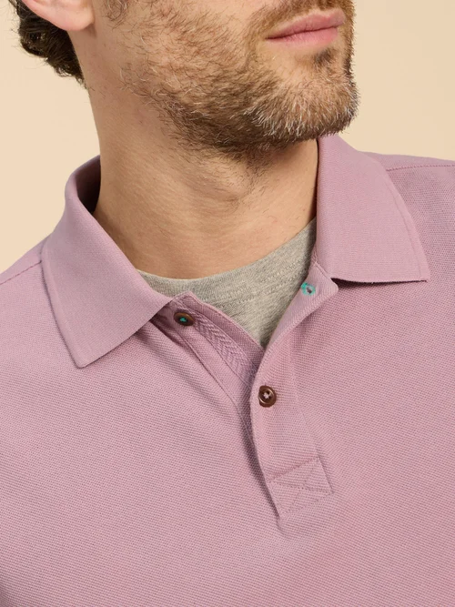 Utility Polohemd - Lgt Purple - XXXL Bild 3