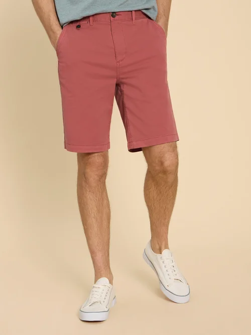Chino-Shorts aus Bio-Baumwolle - Deep Pink - 40/R Bild 3