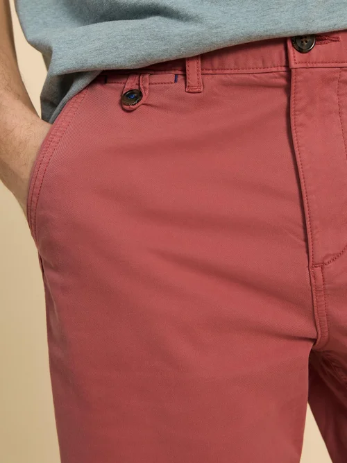 Chino-Shorts aus Bio-Baumwolle - Deep Pink - 40/R Bild 2