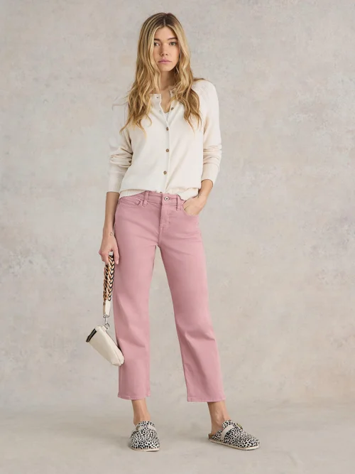 7/8-Jeans Blake mit geradem Bein - Dus Pink - 52/R Bild 2
