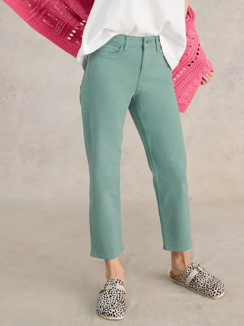 7/8-Jeans Blake mit geradem Bein - Mid Teal - 52/R Bild 3