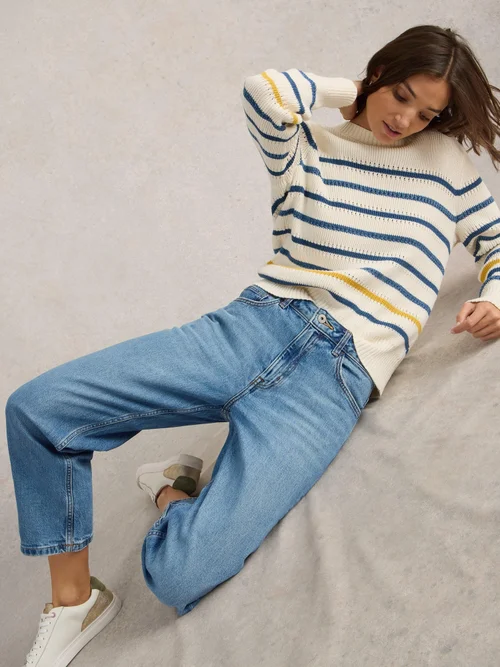 Charlie 7/8-Jeans mit geradem Bein - Mid Denim - 52 Bild 1