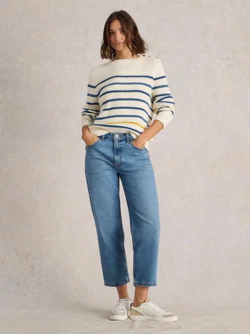 Charlie 7/8-Jeans mit geradem Bein - Mid Denim - 42 Bild 2
