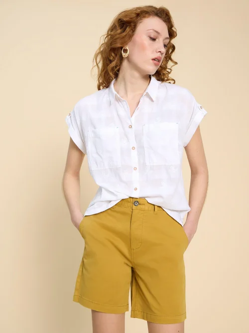 Ellie Bestickte Bluse - Pale Ivory - 52 Bild 3